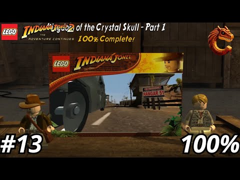 LEGO Indiana Jones 2 100% Walkthrough Part 13 Kingdom of the Crystal Skull 1 Collectibles
