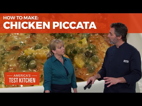 How to Make Lemony Chicken Piccata