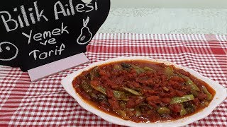 Kahvaltilik Domates Soslu Biber Kızartması - Domates Soslu Biber Kızartması Nasıl Yapılır?