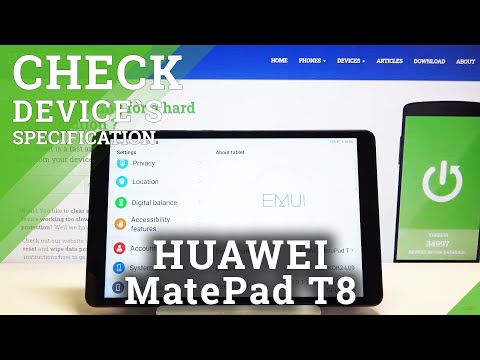 How to Discover HUAWEI MatePad T8 Specification