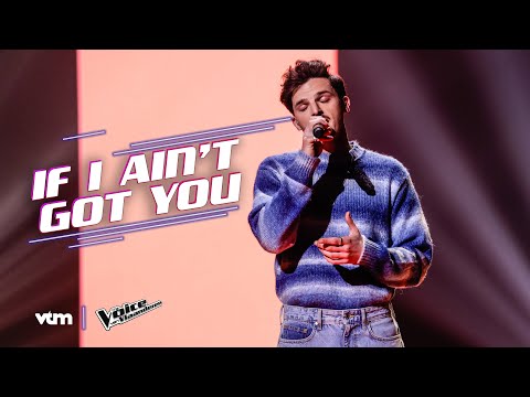 Evert - 'If I Ain't Got You' | Liveshow 3 | The Voice van Vlaanderen | VTM