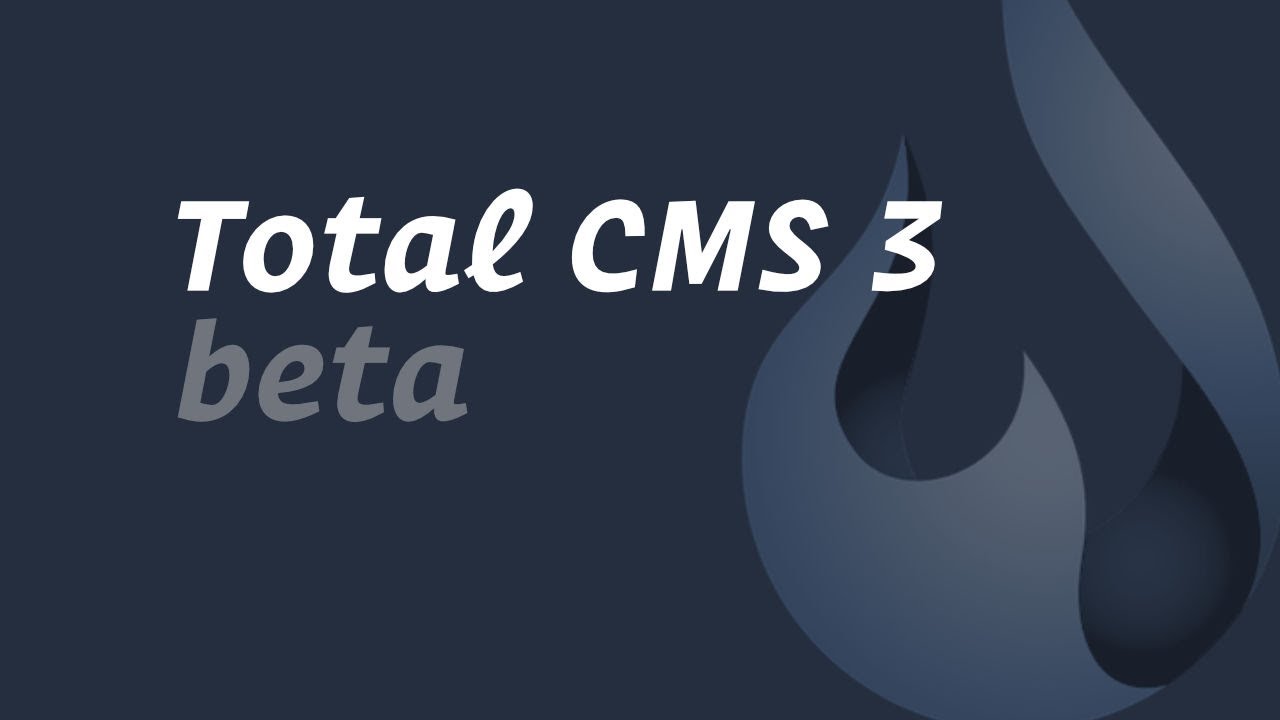 Total CMS 3 Beta Access is Here! Live Q&A
