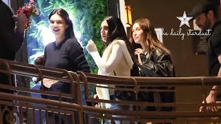 Kendall Jenner & Hailey Bieber Have Girls Night Out With Justine Skye And Lauren Perez