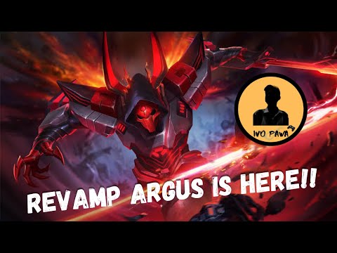 NEW REVAMPED ARGUS IS HERE!! 😱 | ARGUS MVP GAMEPLAY/TUTORIAL | Ivo Pawa