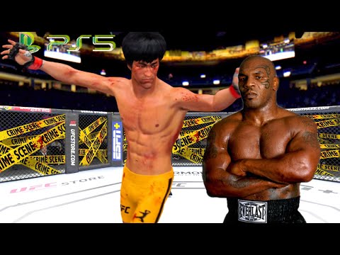 UFC4 Bruce Lee vs. Mike Tyson EA Sports UFC 4