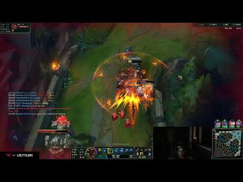 Tyler1's Urgot Outplay Breaks Webcam