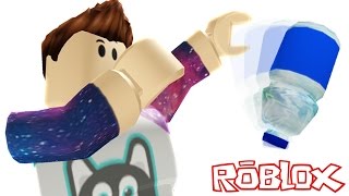 BOTTLE FLIP CHALLENGE IN ROBLOX!