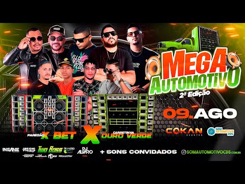 CD MEGA AUTOMOTIVO 2ª EDIÇÃO - DJ WELLINGTON LIMA E MC MELK AO VIVO