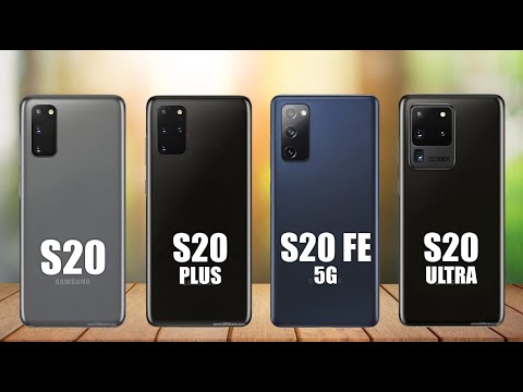 Samsung Galaxy S20 против Samsung Galaxy S20+ против Samsung Galaxy S20 FE 5G против Samsung Gala...