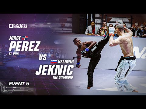 Full Fight: Velimir Jeknic vs Jorge Perez - Karate Combat S03E05