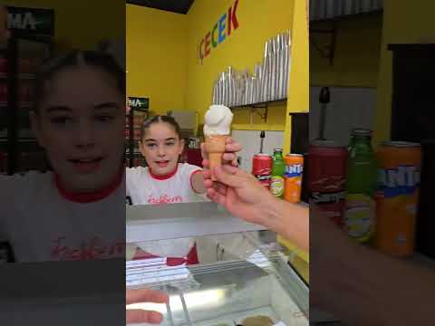 Elif Sinem became an ice cream seller, oh no #elifsinemtv