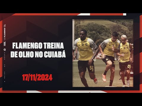 Flamengo trains with an eye on Cuiabá