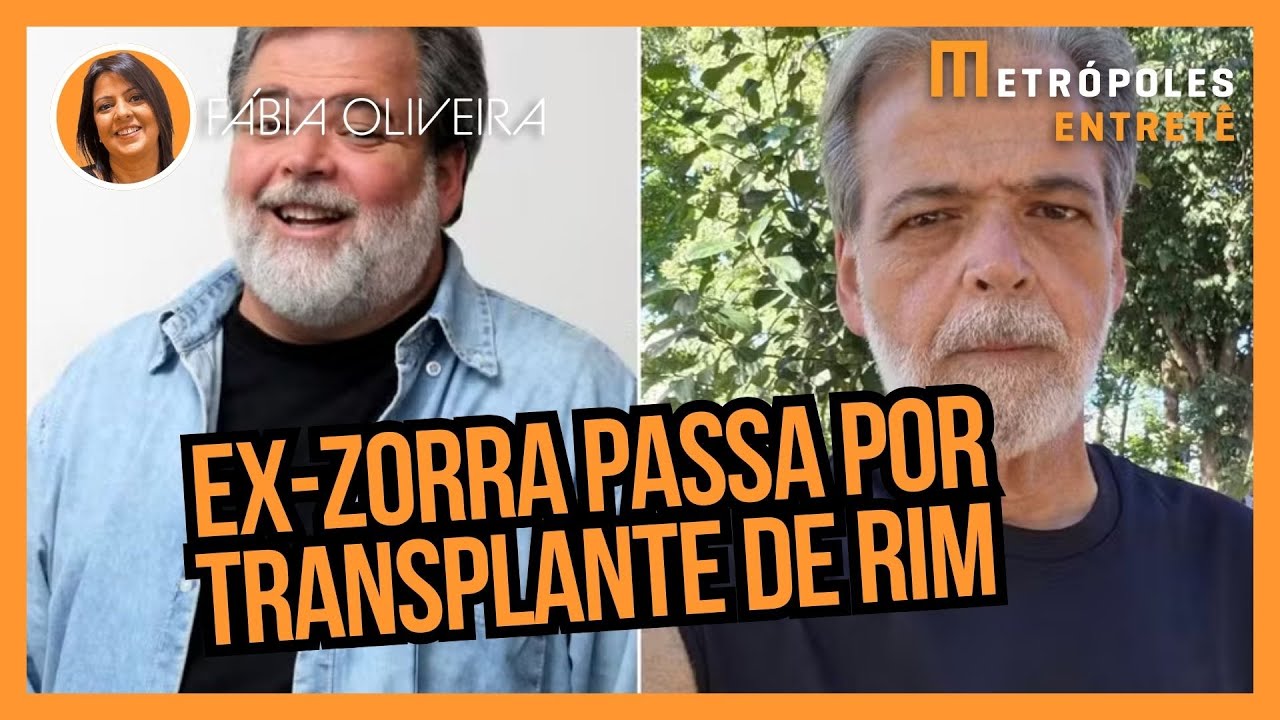 Claudio Cinti passa por transplante de rim: "Muito f