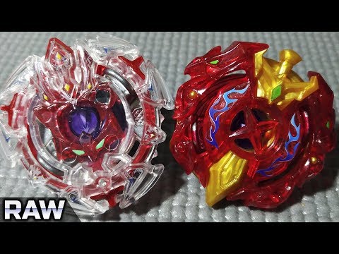 Trident .Q.I vs Xcalibur .O.Q - [Beyblade Burst RAW] - ベイブレードバースト
