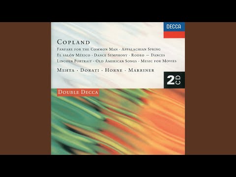 Copland: Lincoln Portrait, For Speaker And Orchestra