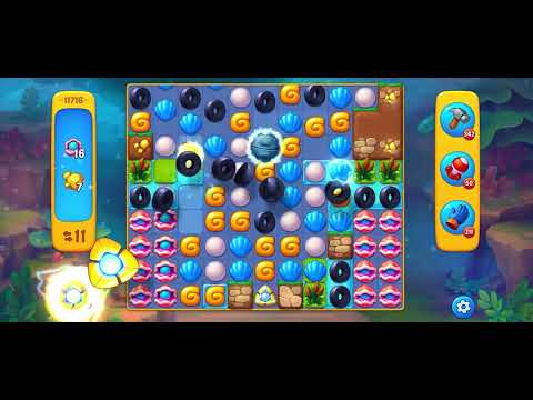 Fishdom level 11716 no boosters フィッシュダム ノーマル