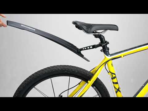 ROCKBROS Bike Fender Set Adjustable Front Rear Bicycle Fenders MTB Mud Guards Cycling Splash Guard