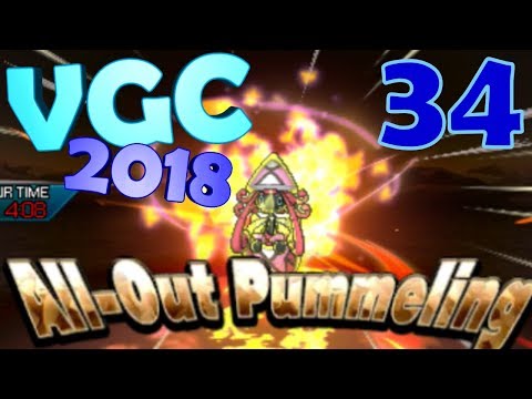 VGC 2018 Battle Spot Live #34 w/Josh W Gaming - Fightinium Z everywhere!