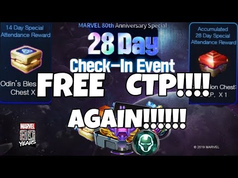 FREE CTP AND ODIN'S BLESSINGS AGAIN!!! | MARVEL FUTURE FIGHT