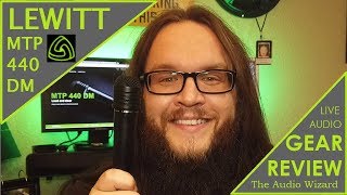 Video thumbnail for LEWITT MTP 440 DM is a MUST HAVE!?! Guitar Mic? Percussion Mic?? BEST GO TO MIC?!? by The Audio Wizard