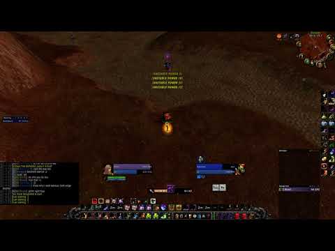 Naked SM/RUIN Warlock vs Enhance Shaman with Dark Edge