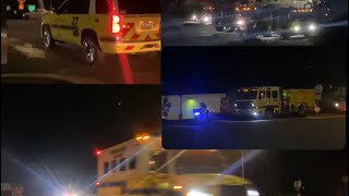 *LEVEL 3 CODE FIRE VCD UNITS RESPONDING* ON SENCE FOOTAGE* #fire #fireman #units #emergencyservices