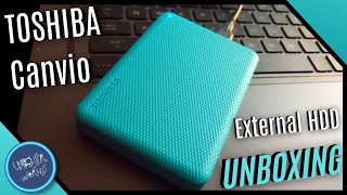 Toshiba Canvio Advance 4TB External HDD Unboxing