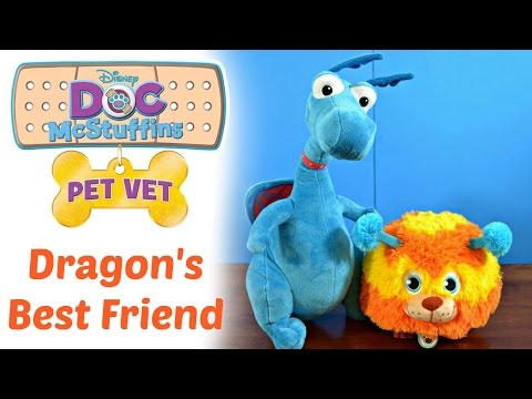 Doc McStuffins A Dragon’s Best Friend Play Time Episode PET VET With Squibbles Disney Jr Video