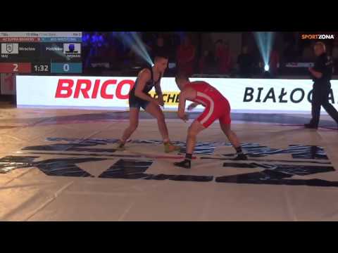SportZona.pl - Krajowa Liga Zapaśnicza sezon 2016/2017 - AZ SUPRA W-cław vs WRESTLING TEAM Piotrków