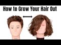 How To Grow Out Your Hair Into A Longer Wavy Hairstyle TheSalonGuy