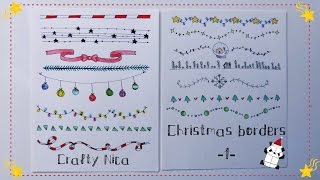 BORDERS AND FRAMES DESIGNS. Borders for Christmas Cards & school projects * Decoration ideas (1)