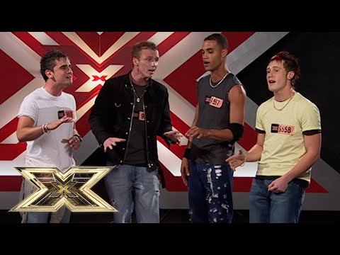 It's all love for show's FIRST-EVER BOYBAND with Boyz II Men cover! | The X Factor Auditions