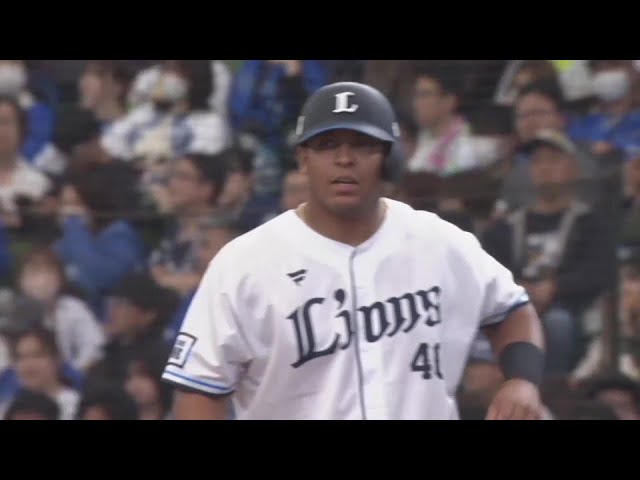 【3回裏】おかえりレオ!! ライオンズ・セデーニョ 復帰後2打席目は追撃のタイムリー!! 2025年3月23日 埼玉西武ライオンズ 対 横浜DeNAベイスターズ