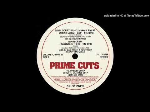 Quartzlock - No Regrets (Prime Cuts Version)