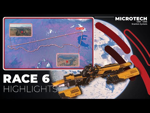 Star Citizen Racing - System 7 Race #6 River Canyon Chaos Highlights