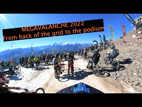 Megavalanche 2022. From 104th to PODIUM!
