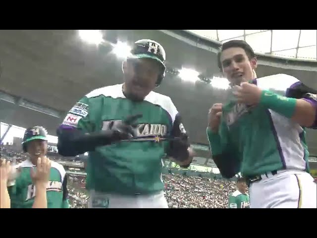 【1回表】GW4本目!! ファイターズ・レアード 9号3ラン!! 2016/5/7 L-F