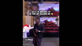 Ray J is bricked up for no reason rn 😭💀 #RayJ #funny #viral #shorts #trending
