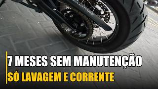 7 Meses de BMW F900 GS SEM Manutenção Nenhuma! Só Lavagem e a Corrente M Endurance