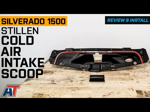 2019-2024 Silverado 1500 Stillen TruPower Cold Air Intake Scoop Review & Install