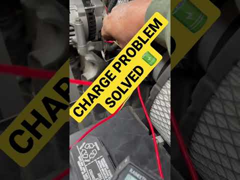 ALTERNATOR ⚡️ NO CHARGE PROBLEM SOLVED 🔋#shorts