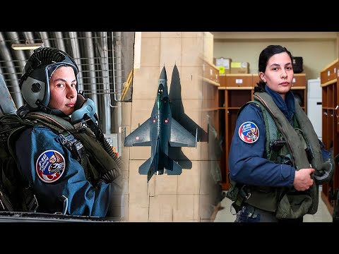 Turkish Air Force F-16 Fighting Falcon Pilot | Female Fighter Pilot