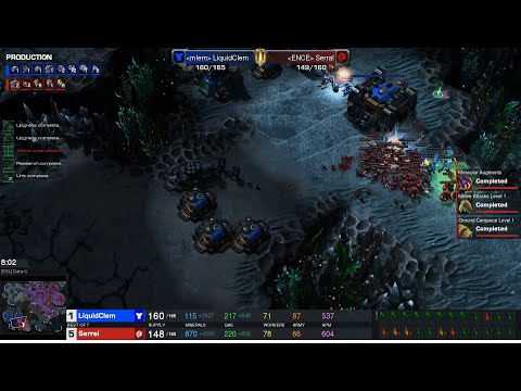 Starcraft II HomeStory Cup XXI 2022 Jul24 LiquidClem(T) v Serral(Z) Game 6 MAPS- [ESL] Data-C