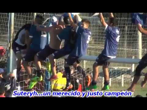 FUTBOL DORREGO: FESTEJOS SUTERYH CAMPEON 2017
