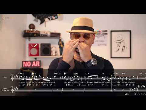 SAMURAI (Djavan) como tocar na gaita? Transcrição, partitura + TAB!! 1000 curtidas = tutorial !!