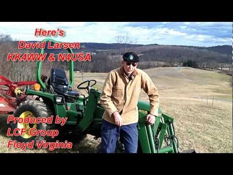 David Larsen KK4WW & N4USA 2 Chantilly farm