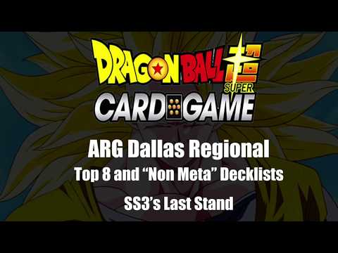 ARG Dallas Regional Top 8 and non SS3 Decklists