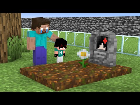 Baby Herobrine and Baby Creeper Life Story - Minecraft Animation