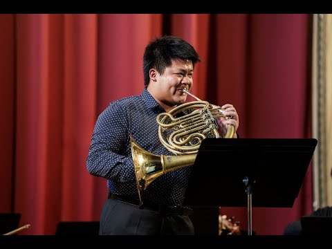 Telemann, Georg Philipp - Horn Concerto, TWV 51:D8 in D - Yun Zeng horn