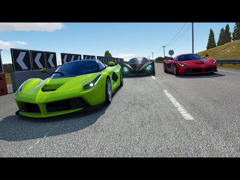 SSC Tuatara vs Ferrari LaFerrari at Highlands
